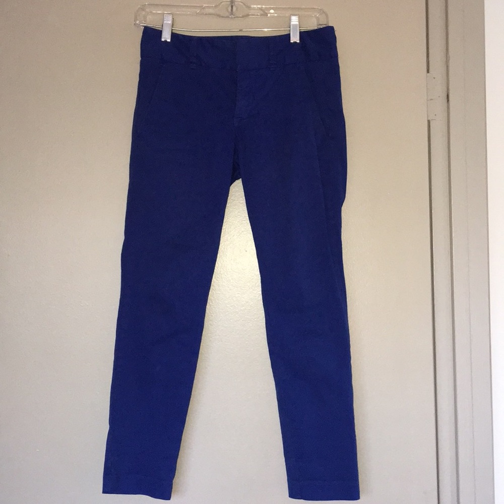 Blue J.Crew crop
